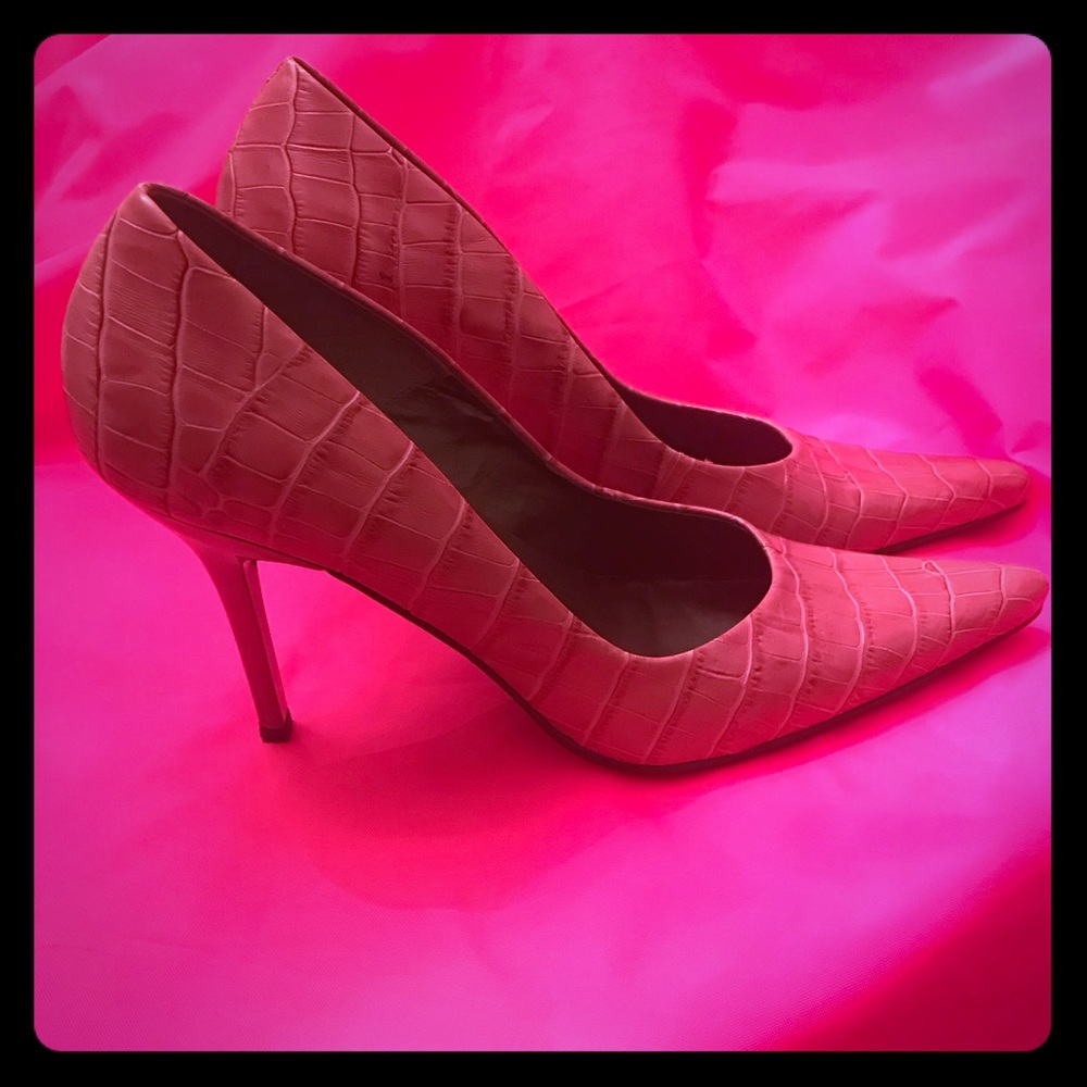 Faux crocs Steve Madden in Pink